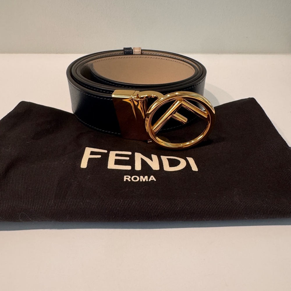 Fendi Logo Belt